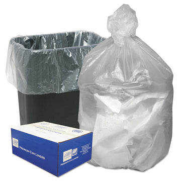 Ultra Plus® Can Liners, 16 Gal, 8 Microns, 24" X 33", Natural, 1,000-carton freeshipping - TVN Wholesale